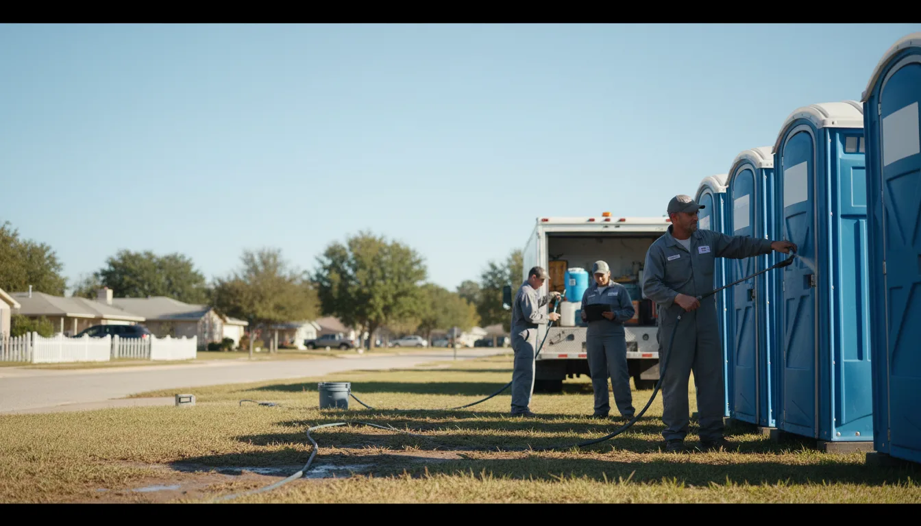 Long-Term Portable Toilet Rental in Shirley, IN near me